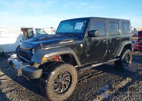 2014 Jeep Wrangler Unlimited Sport из США, поврежденный, VIN 1C4HJWDG3EL197701